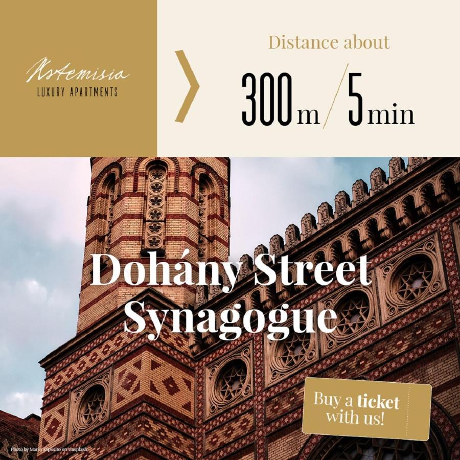Artemisia Luxury Apartments Balcony 부다페스트 외부 사진