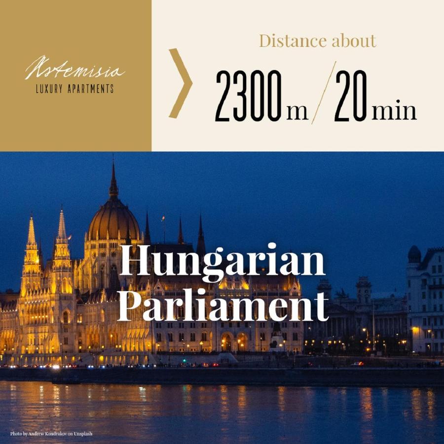 Artemisia Luxury Apartments Balcony 부다페스트 외부 사진