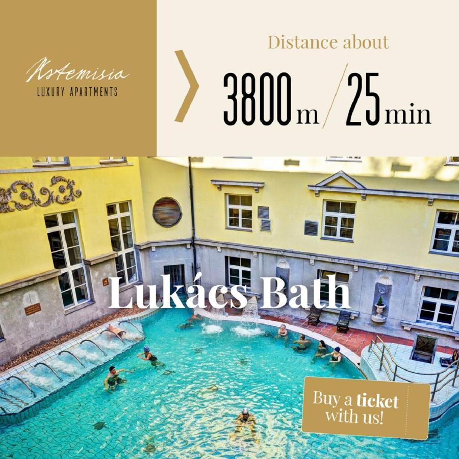 Artemisia Luxury Apartments Balcony 부다페스트 외부 사진