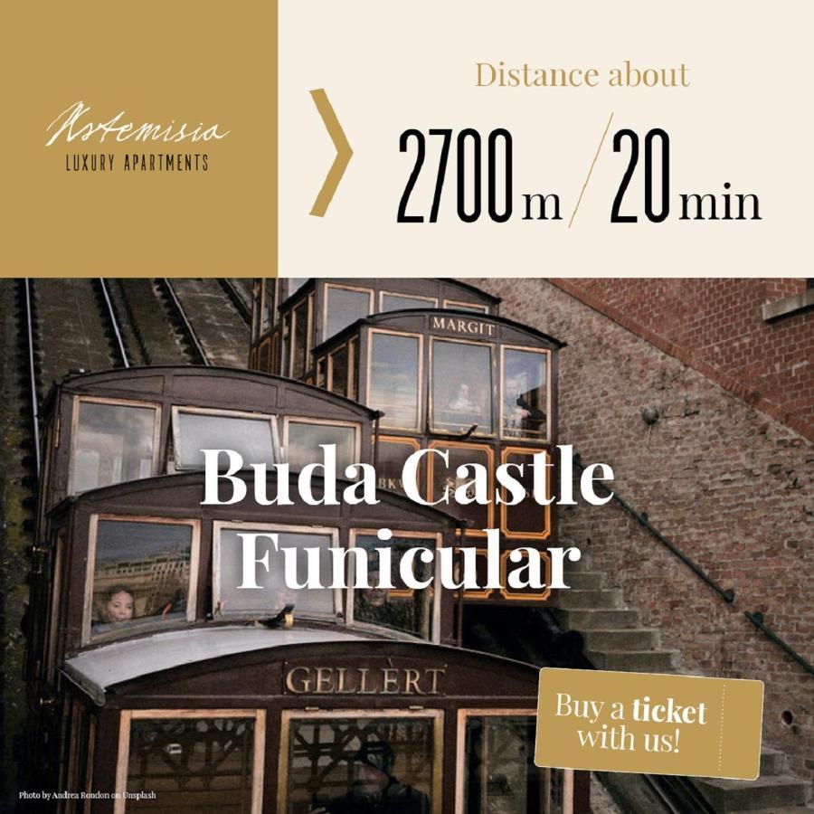 Artemisia Luxury Apartments Balcony 부다페스트 외부 사진