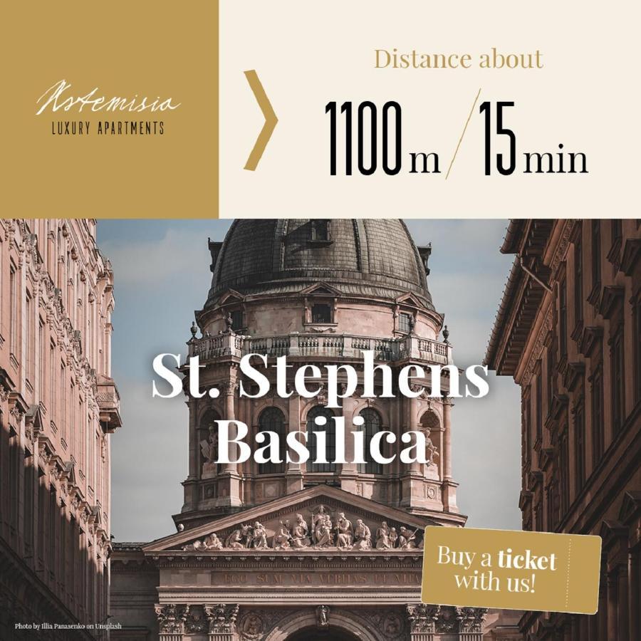 Artemisia Luxury Apartments Balcony 부다페스트 외부 사진