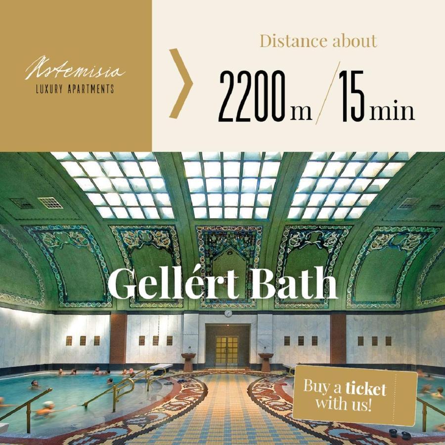 Artemisia Luxury Apartments Balcony 부다페스트 외부 사진