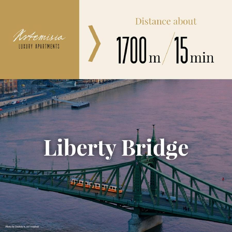 Artemisia Luxury Apartments Balcony 부다페스트 외부 사진