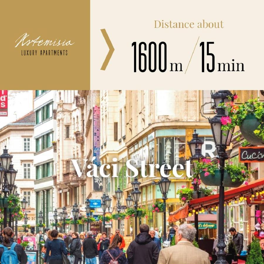 Artemisia Luxury Apartments Balcony 부다페스트 외부 사진