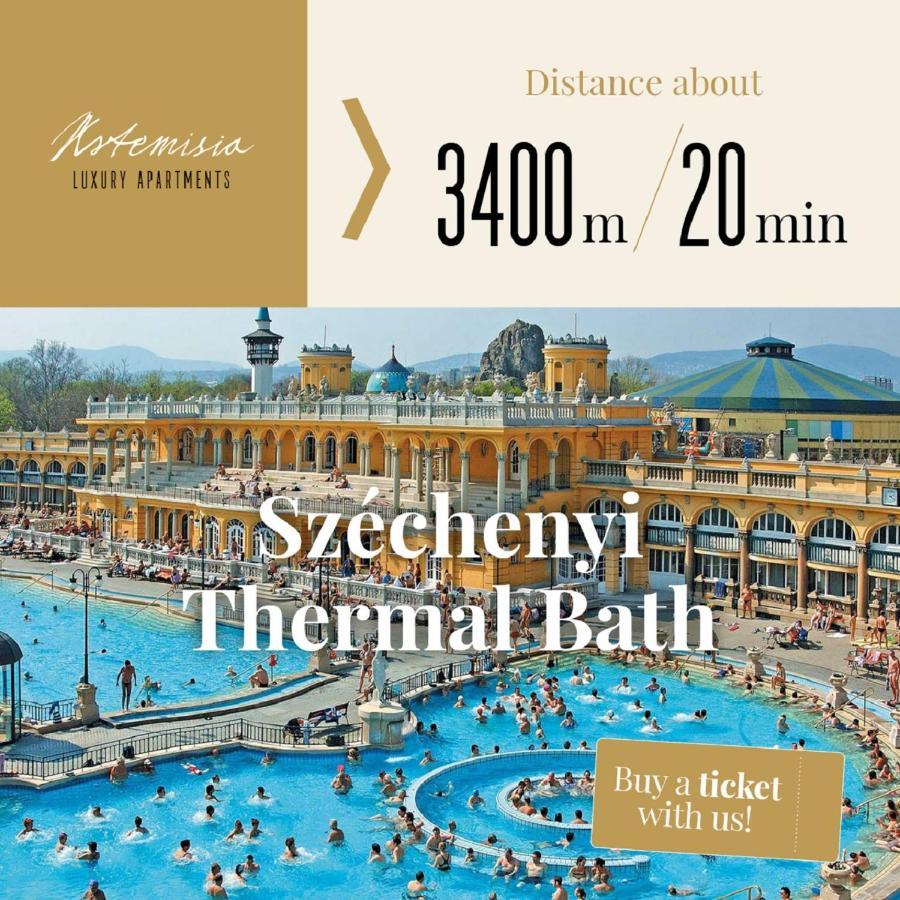 Artemisia Luxury Apartments Balcony 부다페스트 외부 사진