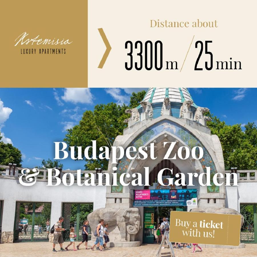 Artemisia Luxury Apartments Balcony 부다페스트 외부 사진